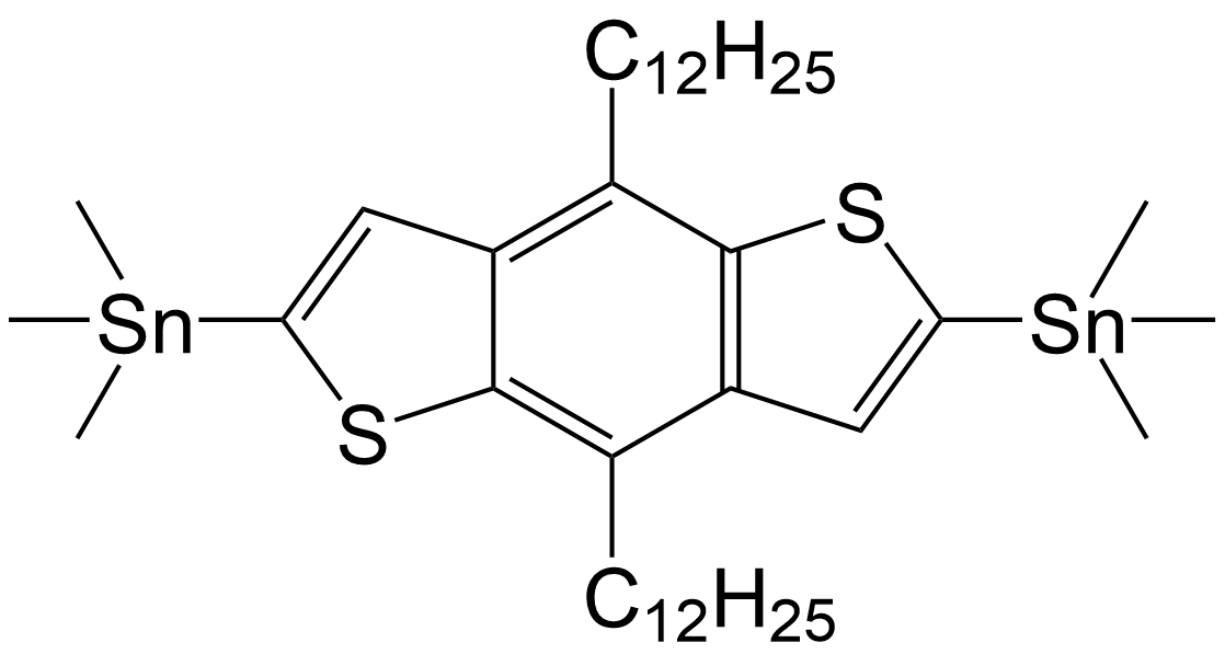 (4,8-didodecylbenzo [1,2-b:4,5-b']dithiophene- 2,6-diyl)bis(trimethylstannane)/
